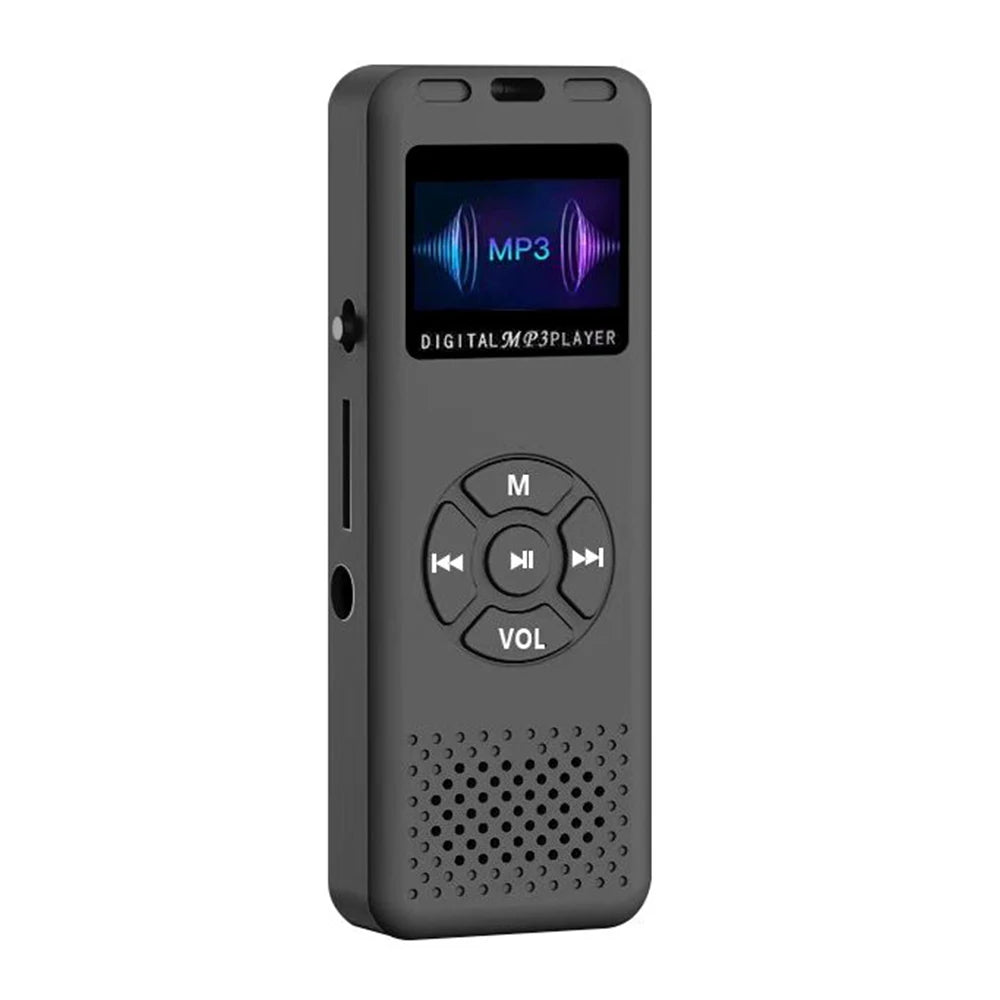 Mini Digital Voice Recorder & MP3 Player – FM Radio with HiFi Sound Quality