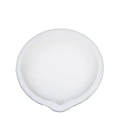 High Temperature Quartz Crucible Bowl 100g–5000g – Furnace Melting & Casting Tool for Gold & Silver Jewelry Refining