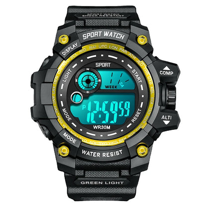 New Men's LED Digital Watches – Luminous, Waterproof Sport Watch for Men, Date Army Military Clock Relógio Masculino
