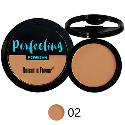 Sweat-Resistant Contouring Powder Palette – Matte Buildable Coverage for All Skin Tones with Highlight & Shadow