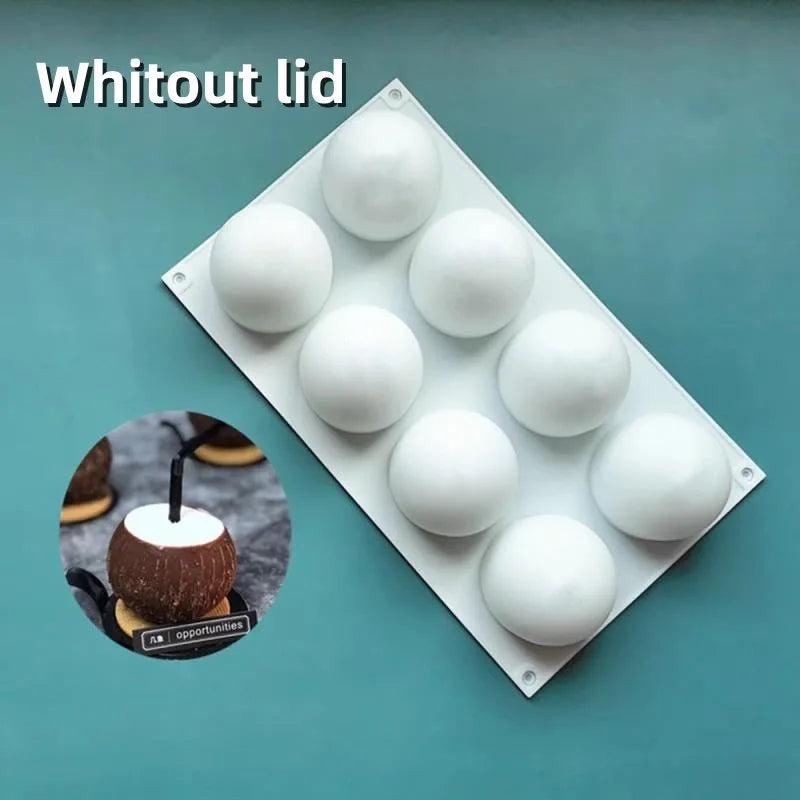 French Dessert 3D Lemon Silicone Mold – Cake, Brownie & Mousse Decorating Pastry Baking Tool