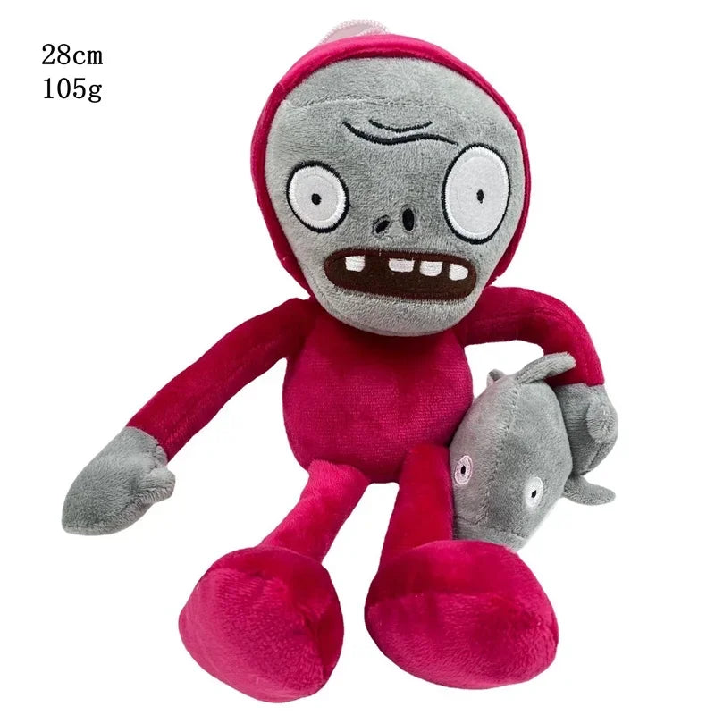 30cm Plants vs. Zombies Plush Toys - Soft Gargantuar, Zombie, and Pirate Zombie Stuffed Dolls for Kids and Fans