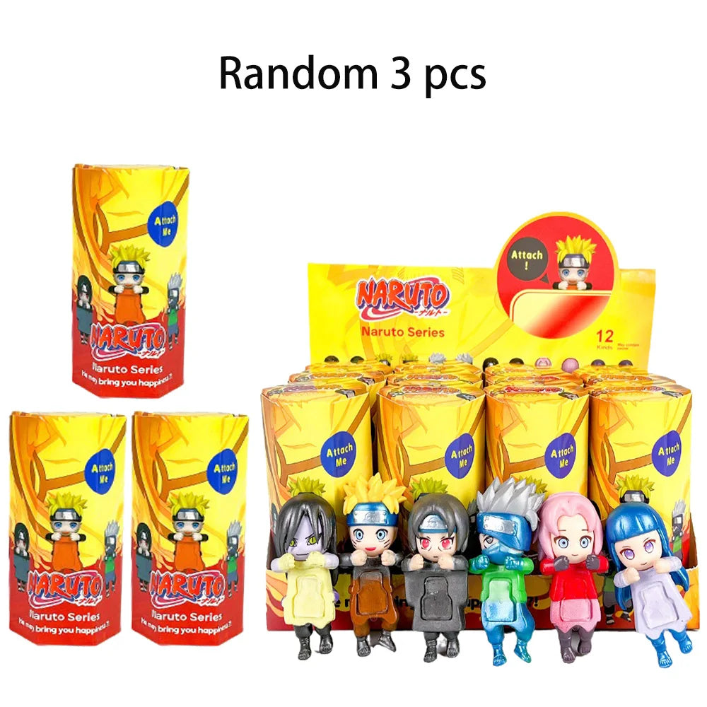 2025 Naruto Hippers Blind Box — Random Action Figure Capsule Dolls, Mystery Toy Gift for Kids & Party Guests