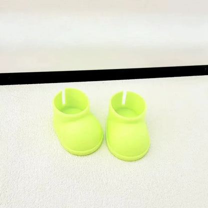 17cm Labubu Doll Shark Slippers — Fun & Stylish Casual Shoes for Dolls (Shoes Only)
