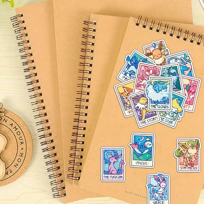 45/90PCS Pokémon Kawaii DIY Stickers - Cute Luggage, Graffiti & Toy Decals for Kids, Gifts & Decorations