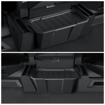 Tesla Cybertruck 2024–2025 Rear Seat Storage Box – Under Air Vent Organizer, Trash Can & Interior Storage Case Car Accessories