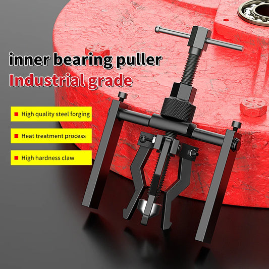 3-Claw Bearing Puller - Versatile Inner Gear Extractor Tool for Automotive Maintenance and DIY Repairs