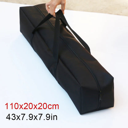 Camping Canopy Pole Storage Bag - Large Capacity Wear-Resistant Gear Organizer with Carry Handle
