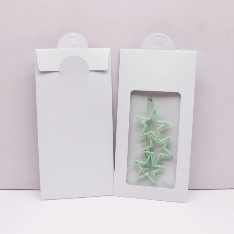 50PCS Marble Pattern Jewelry Display Boxes – DIY Window Gift Boxes with Hanger for Wedding & Thank You Gifts