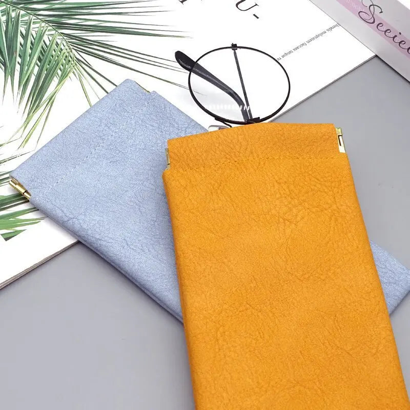 Elastic Automatic Closing Glasses Bag - Sunglasses Storage Set for Men & Women