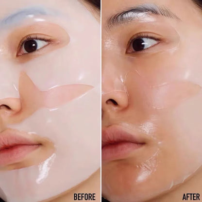 10PCS Collagen Anti-Wrinkle Facial Masks – Korean Skincare for Anti-Aging, Firming, Moisturizing & Brightening