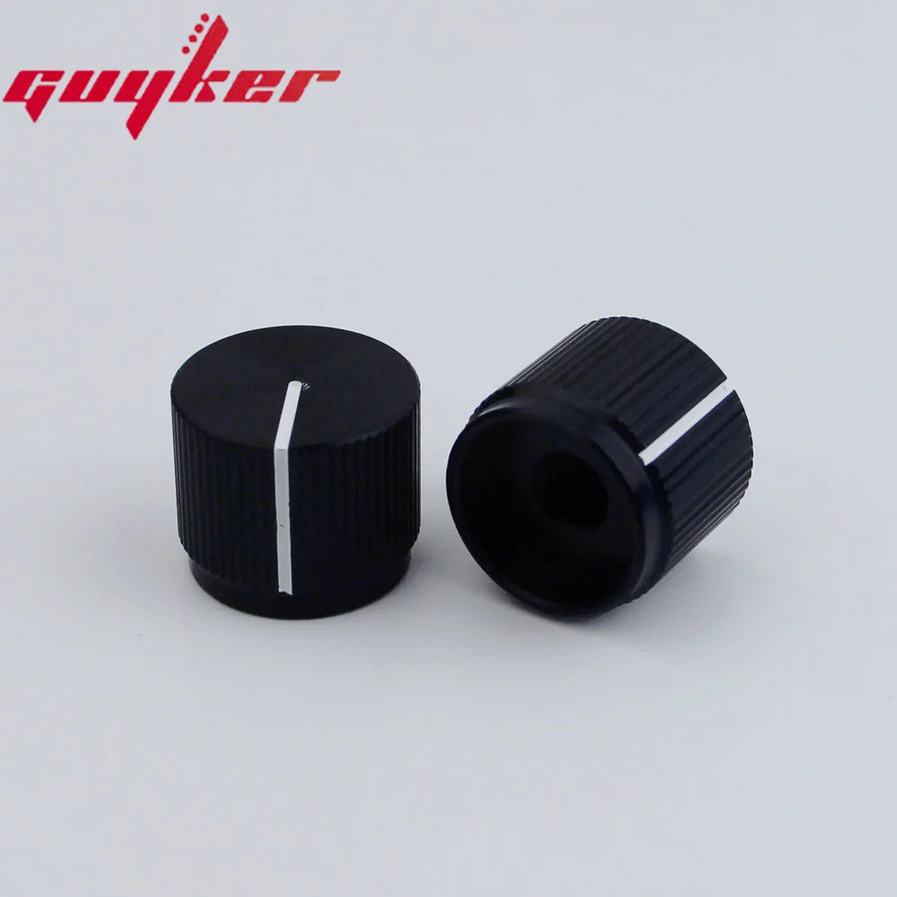 Aluminum Flat Top Bass Knob - 16MM Guitar Control Knob Available in Five Colors for Electric Bass