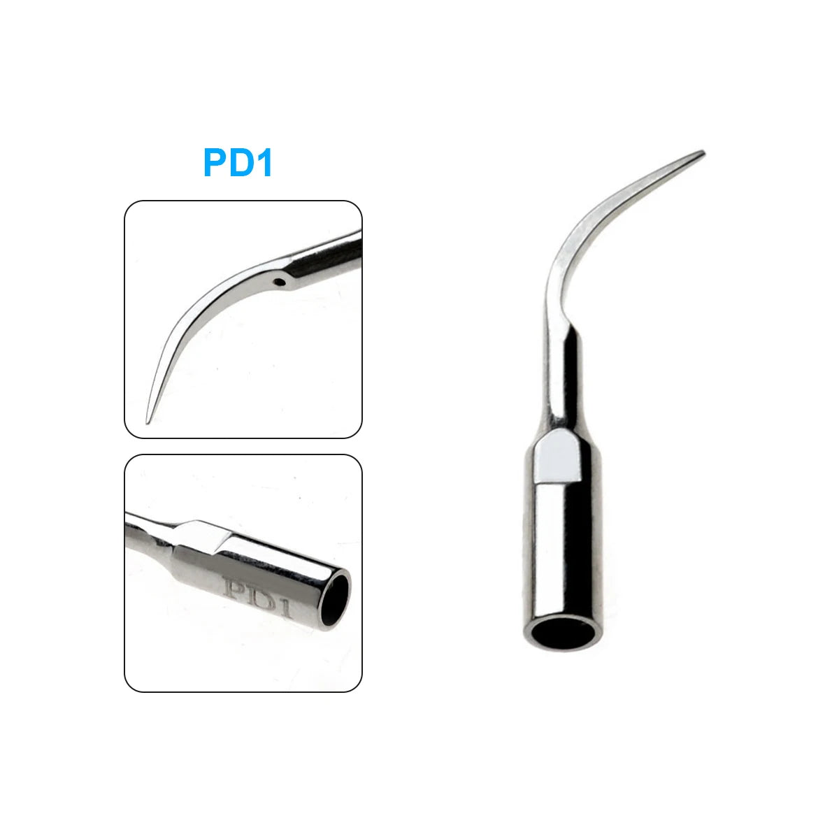 AZDENT 5pcs Dental Scaler Tips – Compatible with EMS, WOODPECKER, SATELEC, DTE, NSK Ultrasonic Scalers