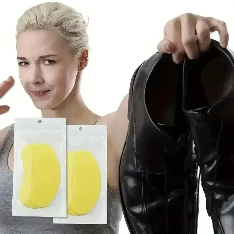 Portable Shoe Deodorizing Insole Stickers 12-240PCS - Sweat-Absorbing Foot Odor Removal Inserts
