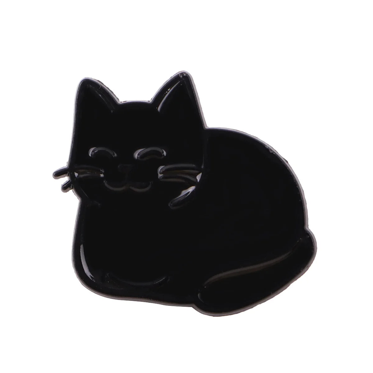 Cute Cat Enamel Pin — Cartoon Animal Lapel Brooch for Backpacks, Cosplay & Kids Gifts