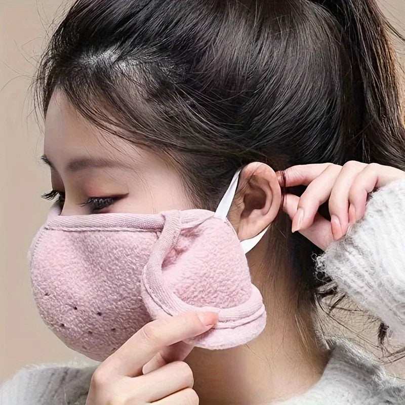 Winter Full Cover Face Mask - Warm, Windproof, Breathable, Dustproof & Reusable Outdoor Mask