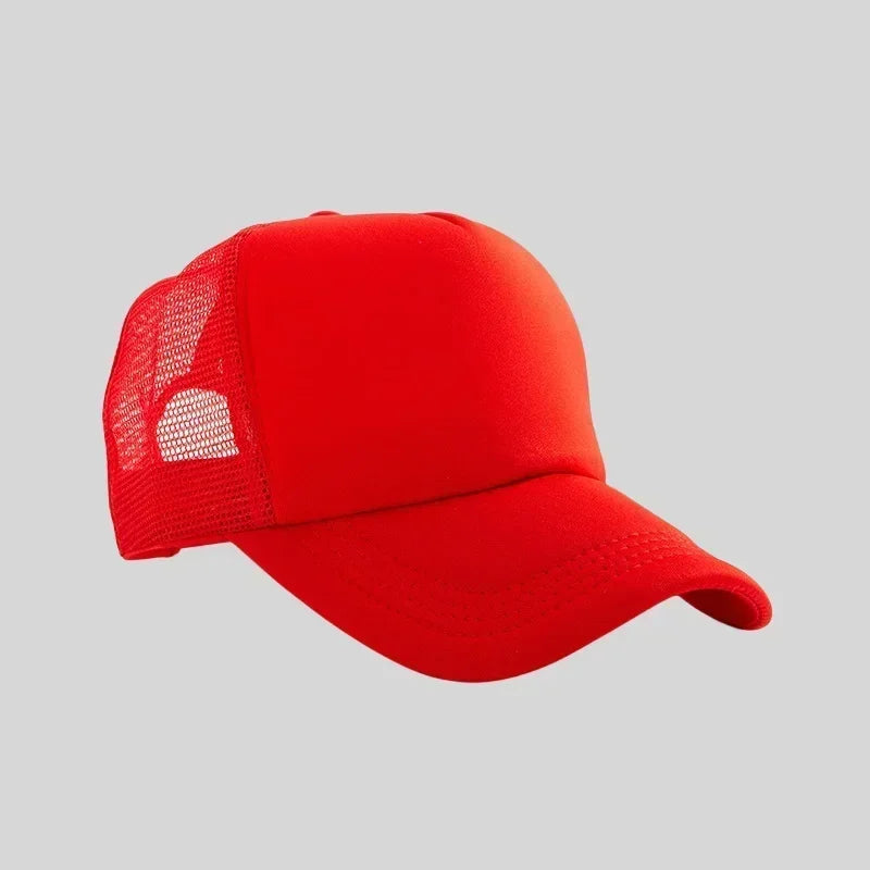 Personalized Logo Trucker Hats - Custom Foam Mesh Baseball Caps for Men & Women, Snapback Sun Hats
