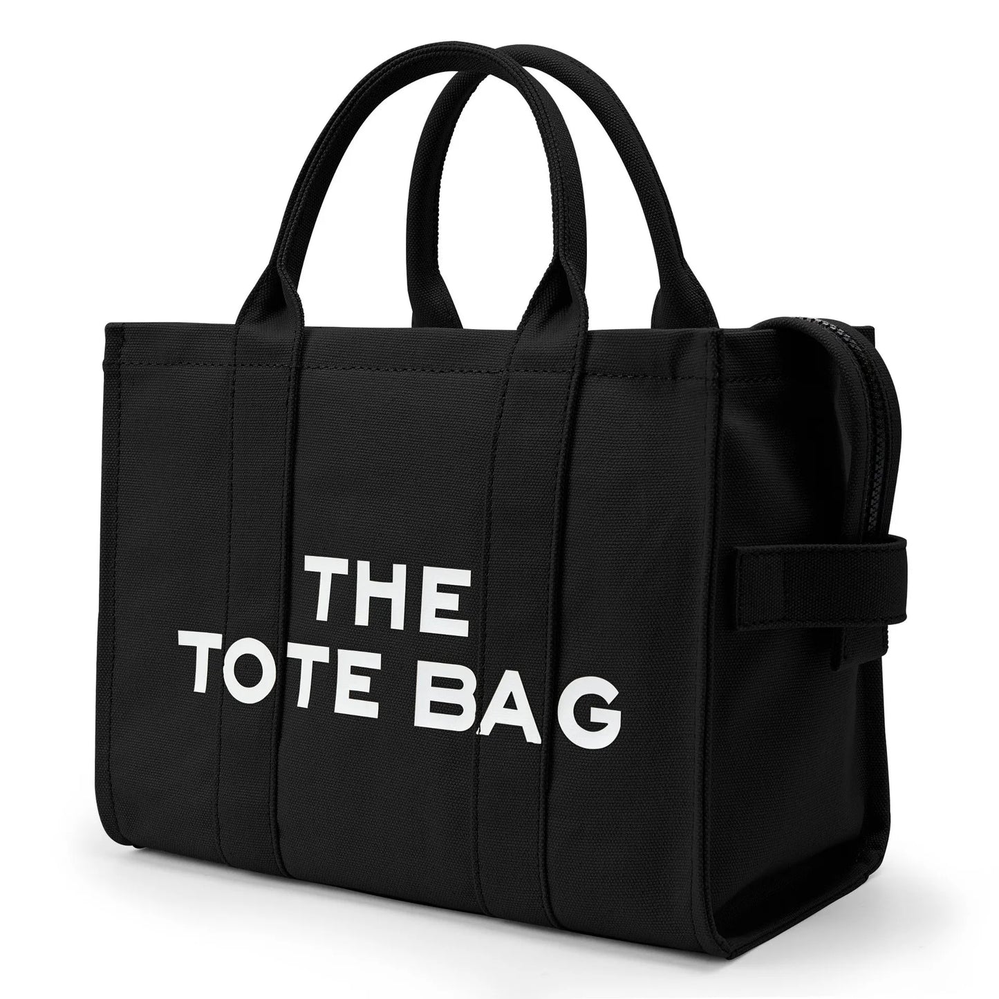 THE TOTE BAG — Designer Fashion Canvas Handbag for Women, Adjustable Shoulder & Crossbody Strap, Large Capacity