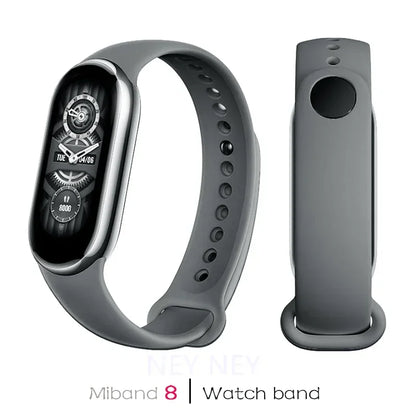 Waterproof Silicone Sport Strap for Xiaomi Mi Band 8/9 NFC – Replacement Smartwatch Bracelet