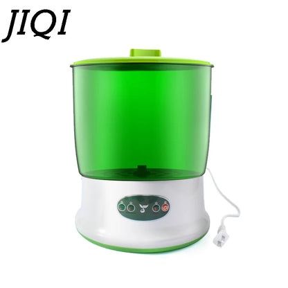 Intelligent Bean Sprouts Maker - Automatic Electric Green Vegetable Seeds Growth Bucket - Thermostat Germinator Machine