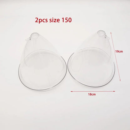 E-Cup Vacuum Suction Breast Enlargement & Body Massage Device, Multi-Function Cupping System for Neck, Back, Butt Lift & Nipple Care