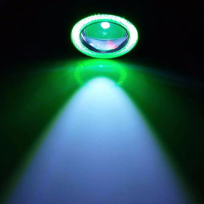 2.5 Inch Angel Eyes Halo Ring - 12V LED Fog Light Headlight Bulb & COB DRL for Car Modification