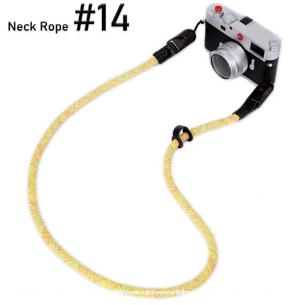 Nylon Rope Sling Quick Release Camera Strap – Wrist & Neck Shoulder Strap for Fujifilm, Sony, Nikon, Canon & Leica Mirrorless Cameras