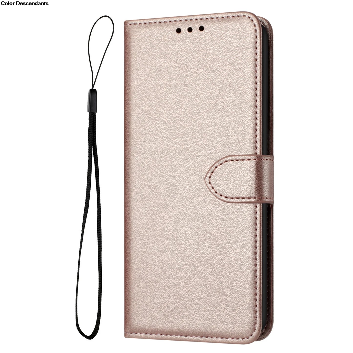 Samsung Galaxy S26–S22–S21–S20 FE–A57–A52–A37–A32–A22–A13–A12 Case - Single Color Flip Protective Phone Cover
