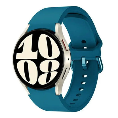 Samsung Galaxy Watch Silicone Sport Band - Replacement Strap for Galaxy Watch 4, 5, 6, 7, 5 Pro and Classic 40mm, 44mm, 45mm