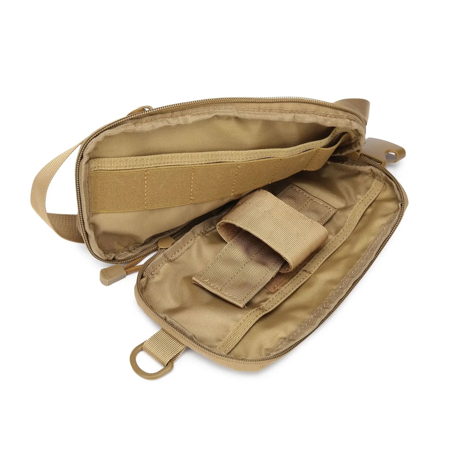 Tactical IWB Concealment Pistol Pouch - MOLLE Shoulder Strap Gun Holster for Glock 17/19, 1911, Taurus G2C, HK USP