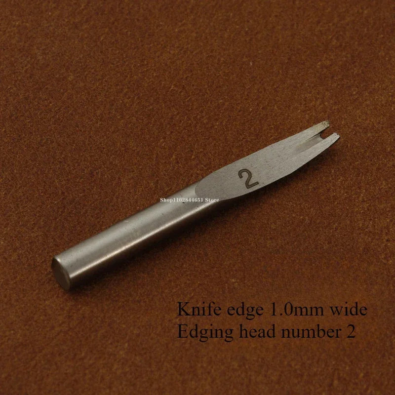 Adjustable Leather Grooving & Marking Tool – Multi-Function Cutter Head for DIY Leathercraft & Edge Carving