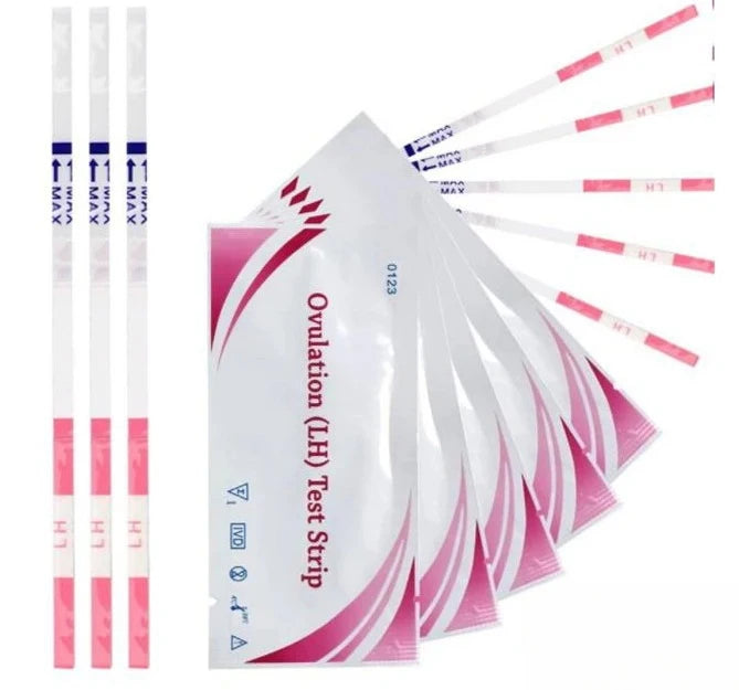 60pcs EGENS LH Ovulation Test Strips - Over 99% Accurate Fertility Tracking & Home Urine Test Kit