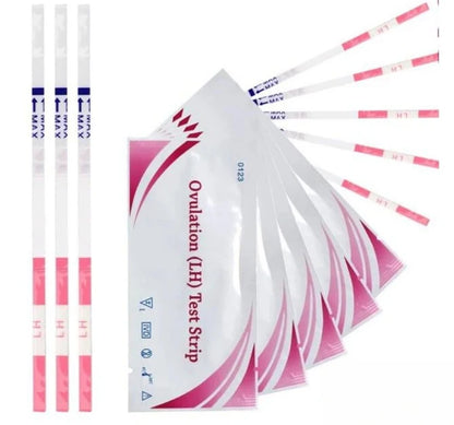 60pcs EGENS LH Ovulation Test Strips - Over 99% Accurate Fertility Tracking & Home Urine Test Kit