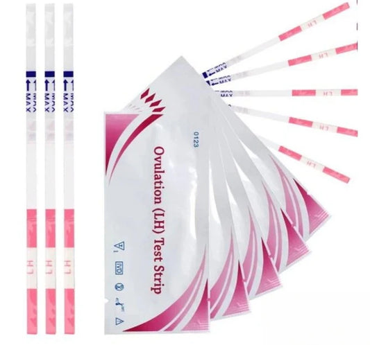 60pcs EGENS LH Ovulation Test Strips - Over 99% Accurate Fertility Tracking & Home Urine Test Kit