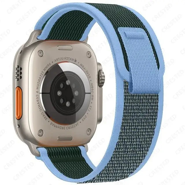 Trail Loop Strap for Apple Watch – Adjustable Band for 49mm 45mm 44mm 42mm 41mm 40mm, Compatible with Series 9 8 7 6 SE 5 4 3