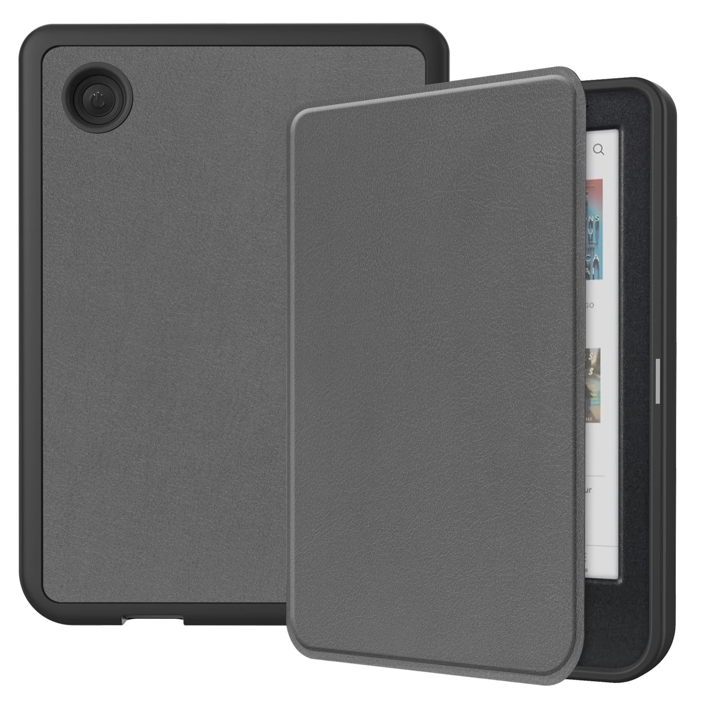 Smart Case for Kobo Clara Colour/BW/2E – Multi-Folding Stand, Magnetic Cover, Soft Back, Auto Sleep/Wake