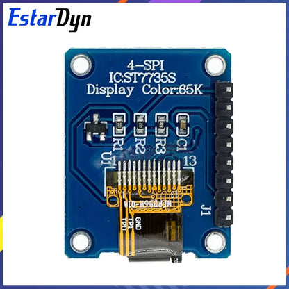 0.96" TFT LCD Display Module - 160x80 Full-Color IPS Screen, ST7735S Driver, 3.3V SPI Interface for Arduino