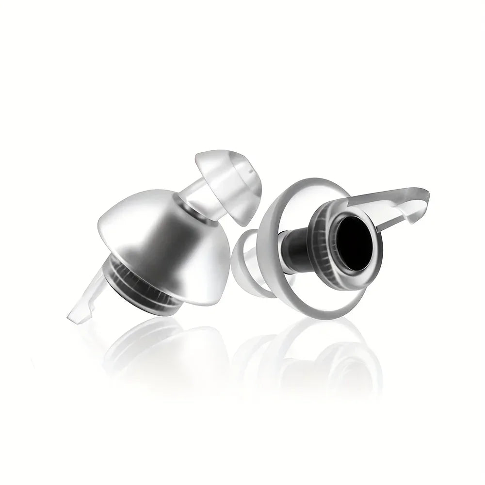 High Fidelity Concert Earplugs - Reusable Hypoallergenic Hearing Protection for Musicians & Events