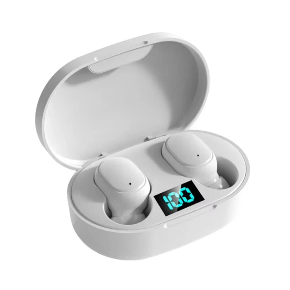 E6S TWS Bluetooth Earphones – Wireless Noise Cancelling Headset with Mic for Xiaomi & iPhone