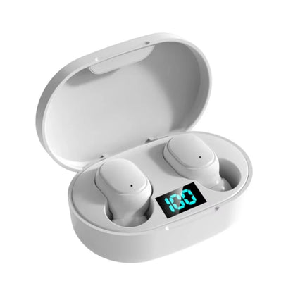E6S TWS Bluetooth Earphones – Wireless Noise Cancelling Headset with Mic for Xiaomi & iPhone