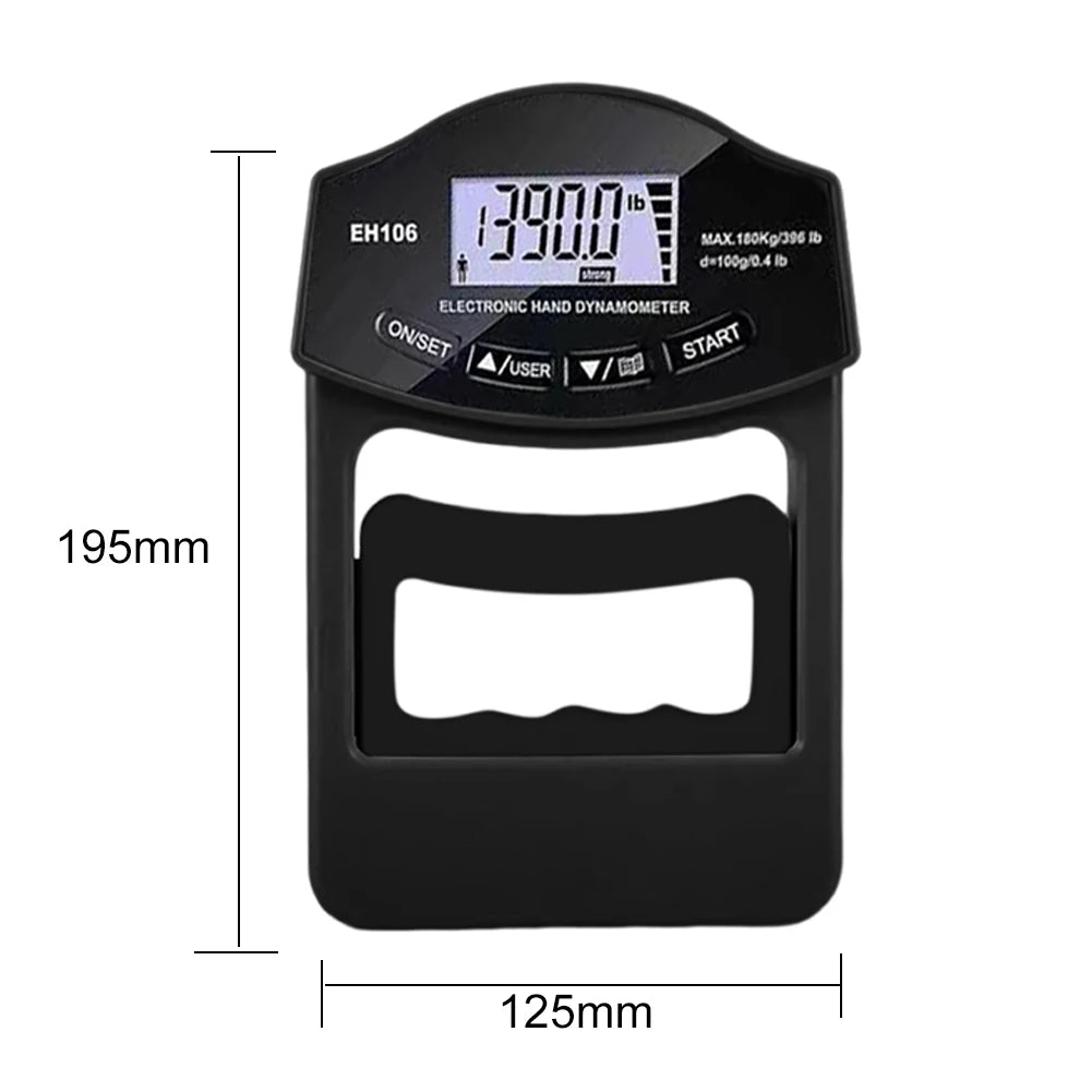 Electronic Hand Grip Strength Trainer — Dynamometer Finger Gripper Expander for Fitness & Hand Strength