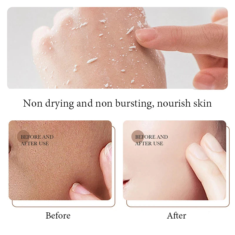 BIOAQUA White Rice Exfoliating Gel – Moisturizing & Nourishing Facial Scrub for Smooth Skin Skincare