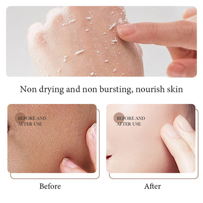 BIOAQUA White Rice Exfoliating Gel – Moisturizing & Nourishing Facial Scrub for Smooth Skin Skincare