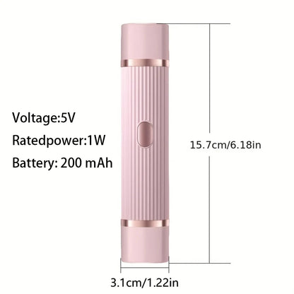 2-in-1 Women’s Electric Shaver – Portable Wet & Dry Hair Remover for Eyebrows, Face, Legs & Armpits