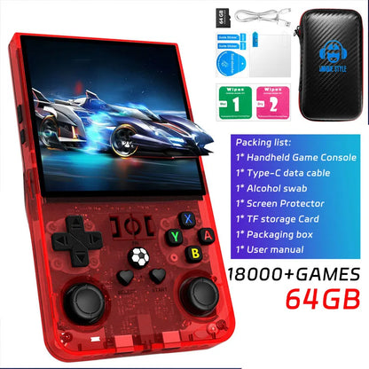AISLPC R36MAX Retro Handheld Game Console – 4.0" IPS Linux System Portable Player with 128GB Games