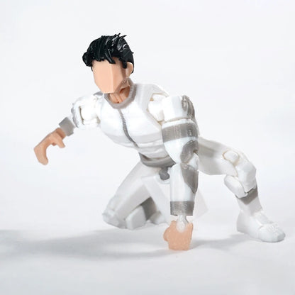 3D Printed Invincible 2.0 Superhero Action Figure – Multi-Jointed Anime Model, Shapeshift Toy & Gift Ornament