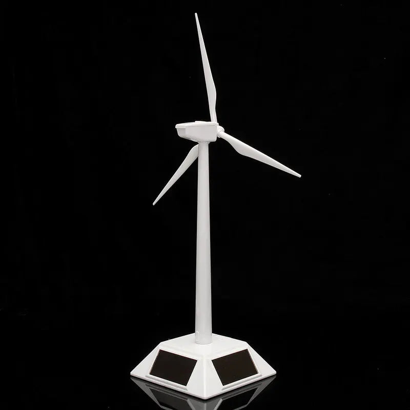 2-in-1 Solar Wind Generator Model - Educational Assembly Kit & Desktop Windmill Decoration for Home, School & Exhibitions