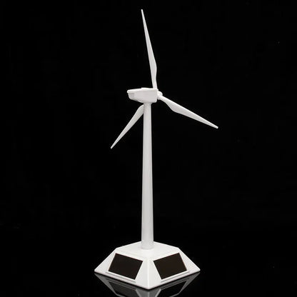 2-in-1 Solar Wind Generator Model - Educational Assembly Kit & Desktop Windmill Decoration for Home, School & Exhibitions
