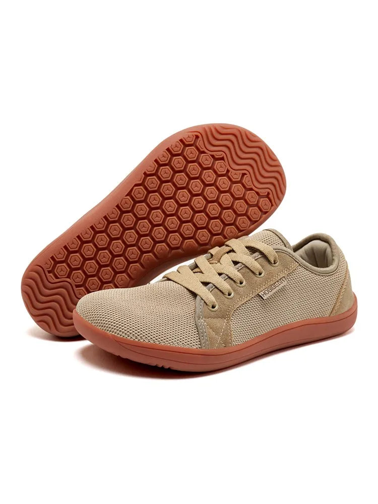 HOBIBEAR Unisex Wide Barefoot Shoes – Minimalist Zero Drop Sneakers for Outdoor Running & Casual Wear