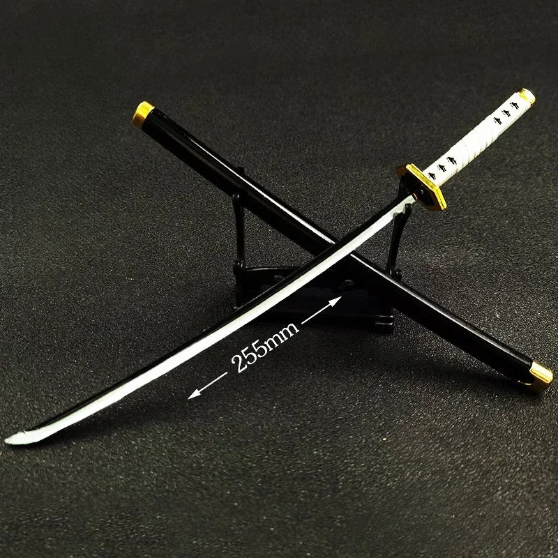25cm Demon Slayer Katana – Kimetsu No Yaiba Real-Size Samurai Sword Anime Cosplay Prop & Home Decor